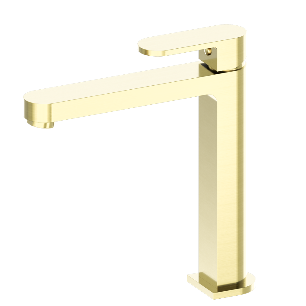 ECCO TALL BASIN MIXER BRUSHED GOLD (NR301301aBG)