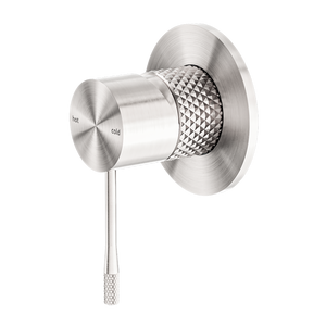 OPAL SHOWER MIXER 80MM PLATE BRUSHED NICKEL (NR251909BN)