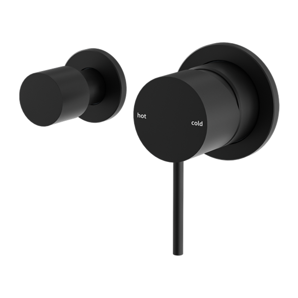 MECCA SHOWER MIXER WITH HORIZONTAL 2 WAY DIVERTOR MATTE BLACK (NR221911UMB)