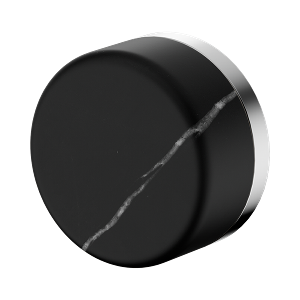SERENITY PROGRESSIVE SHOWER MIXER WITH MARQUINA BLACK HANDLE CHROME (24E128CH)