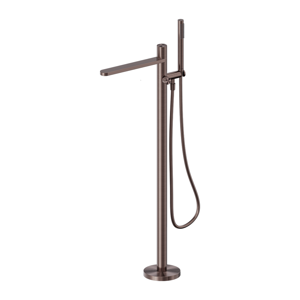 Pure SS316L Progressive Freestanding Bath Mixer Brushed Bronze (NR172203a02BZ)