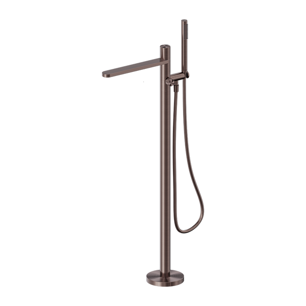 Pure SS316L Progressive Freestanding Bath Mixer Brushed Bronze (NR172203a02BZ)