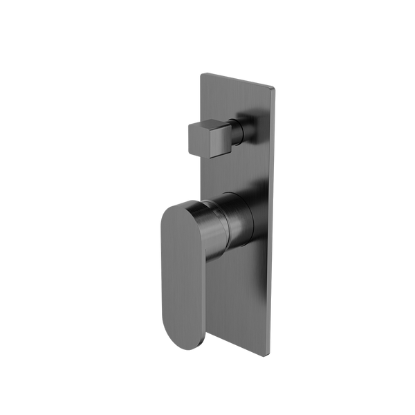 ECCO SHOWER MIXER WITH DIVERTOR Gun Metal (NR301311AGM)