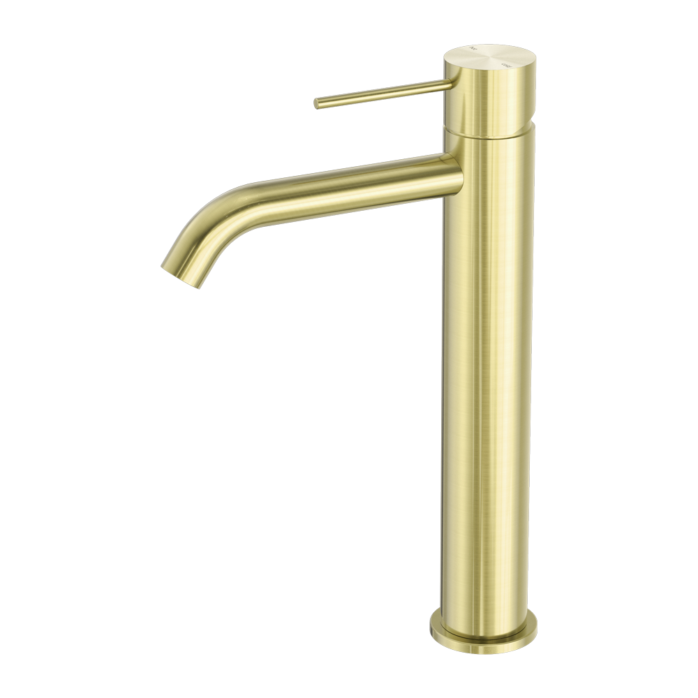 MECCA TALL BASIN MIXER BRUSHED GOLD (NR221901aBG)