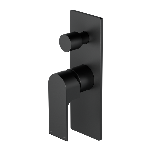 BIANCA SHOWER MIXER WITH DIVERTOR MATTE BLACK (NR321511AMB)