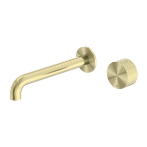 OPAL PROGRESSIVE WALL BASIN/BATH SET 120/160/185/230/260MM BRUSHED GOLD