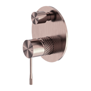 OPAL SHOWER MIXER WITH DIVERTOR BRUSHED BRONZE (NR251909aBZ)