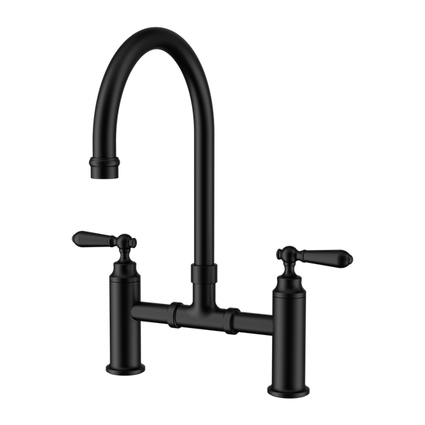 York Bridge Kitchen Set Matte Black (NR692107bMB)
