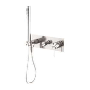 MECCA SHOWER MIXER DIVERTOR SYSTEM BRUSHED NICKEL (NR221912EBN)