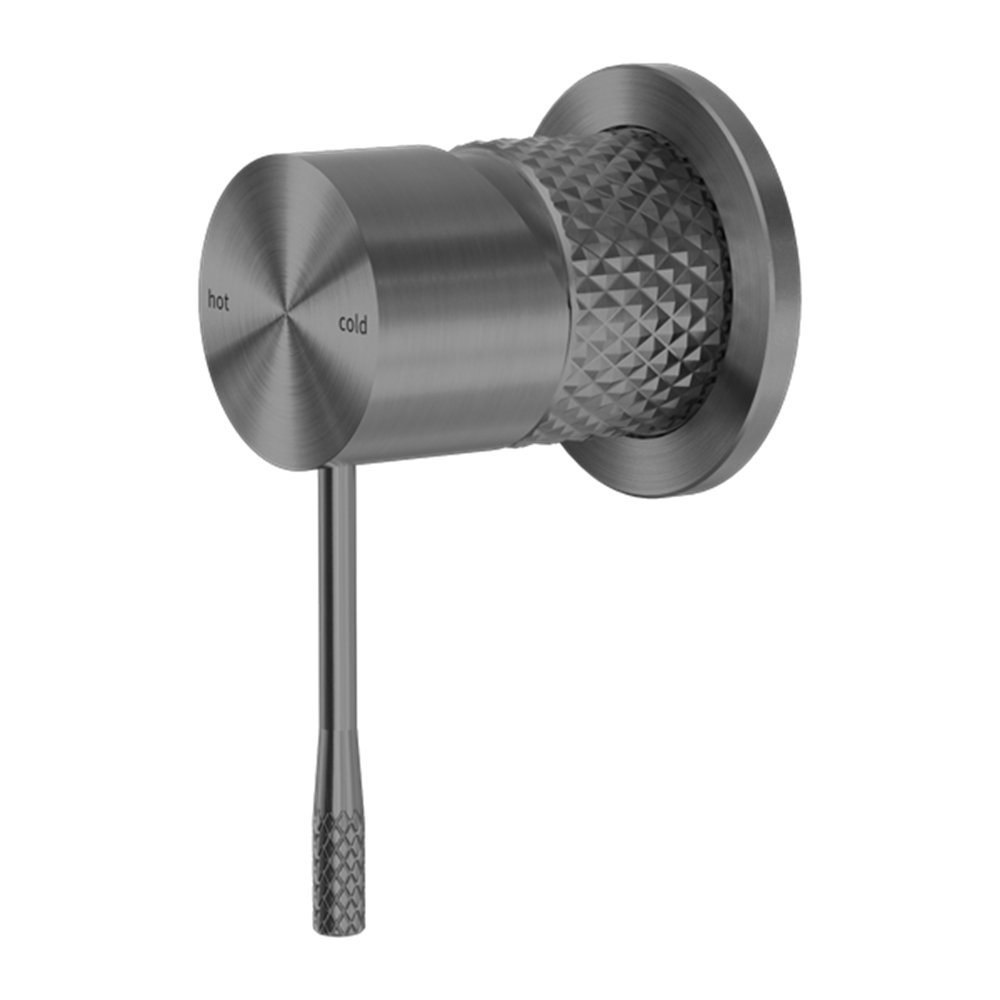 OPAL SHOWER MIXER 60MM PLATE GRAPHITE (NR251909HGR)