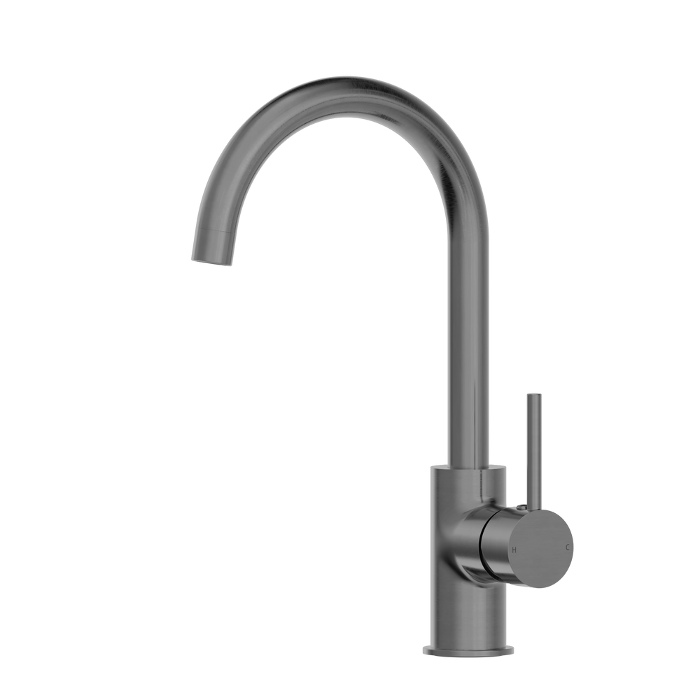 DOLCE KITCHEN MIXER GOOSENECK GUN METAL (NR250807GM)