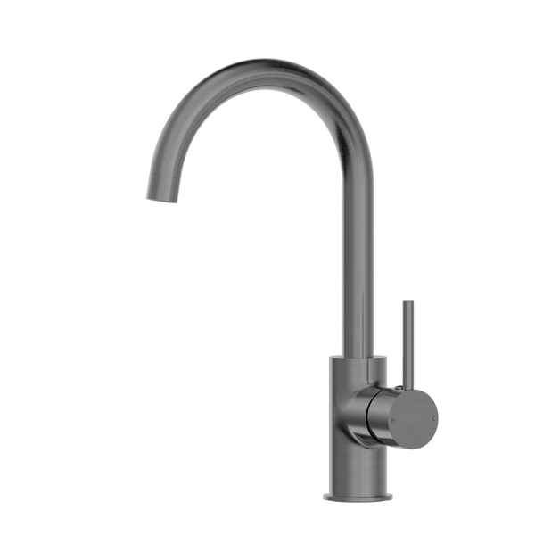 DOLCE KITCHEN MIXER GOOSENECK GUN METAL (NR250807GM)