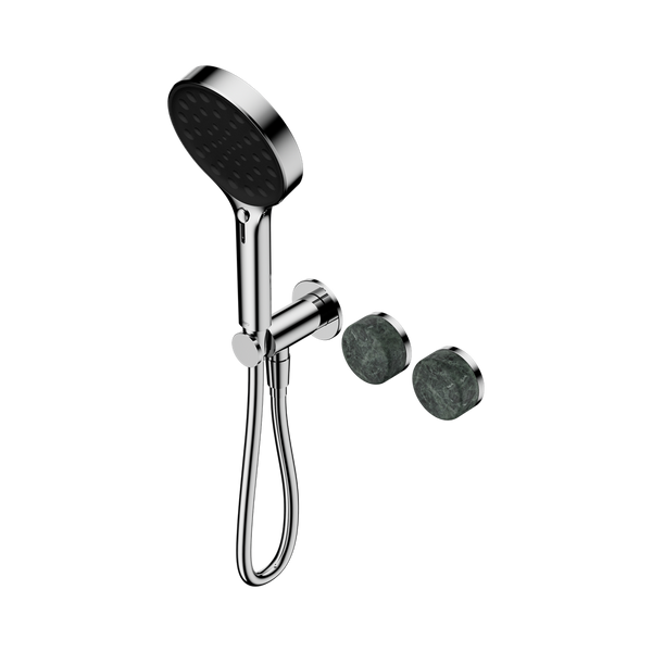 SERENITY PROGRESSIVE SHOWER SYSTEM WITH VERDE ALPI HANDLE AND SERENITY HAND SHOWER CHROME (24E026CH)