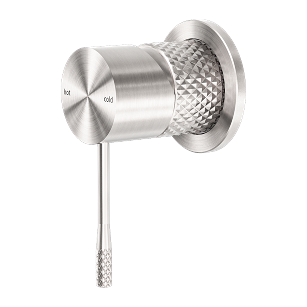OPAL SHOWER MIXER 60MM PLATE BRUSHED NICKEL (NR251909HBN)