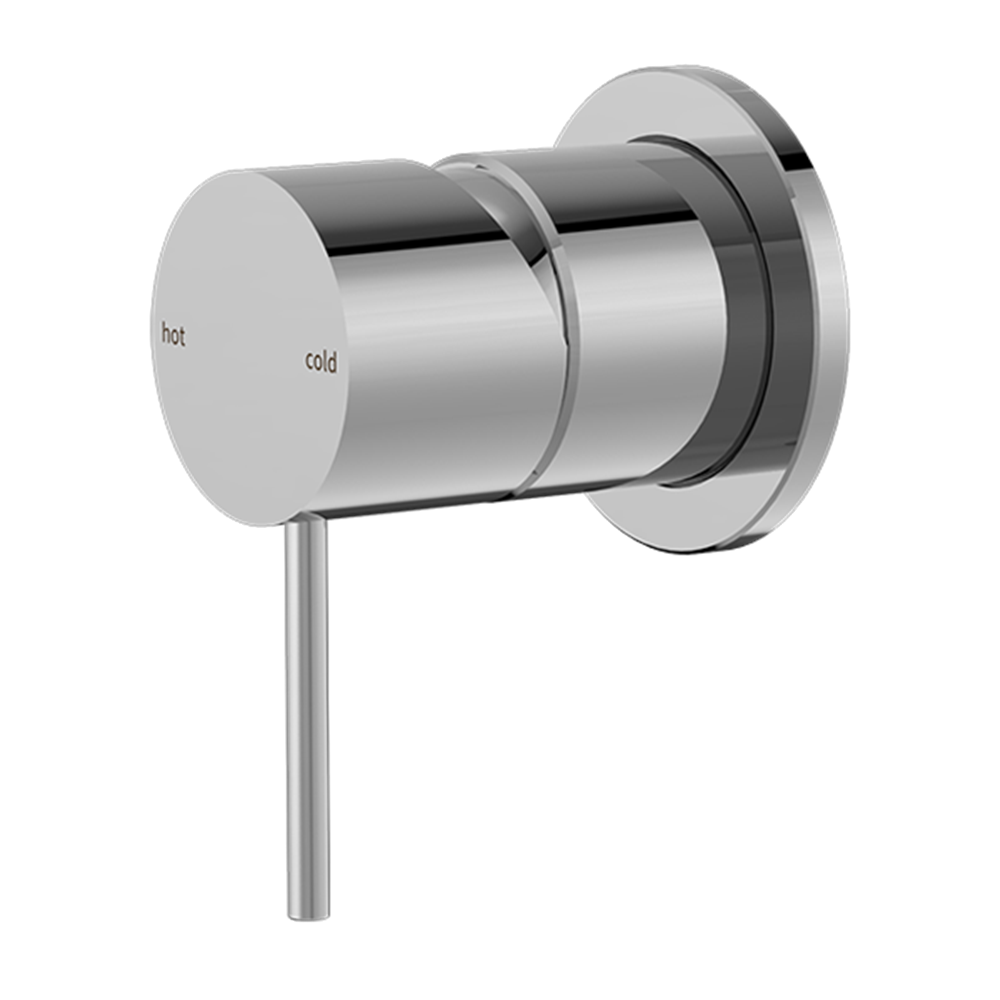 MECCA SHOWER MIXER 60MM PLATE CHROME (NR221911HCH)