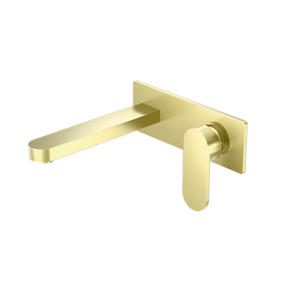 ECCO WALL BASIN/BATH MIXER Brushed Gold (NR301310aBG)