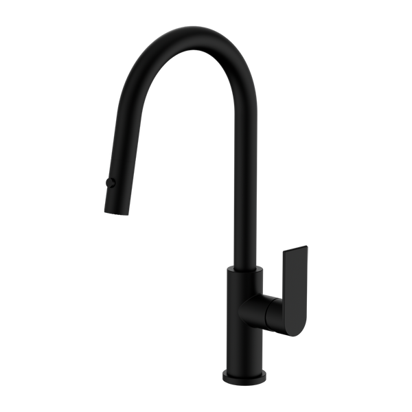 Bianca Pull Out Sink Mixer With Vegie Spray Function Matte Black (NR321508MB)