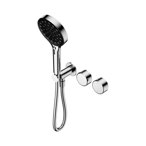SERENITY PROGRESSIVE SHOWER SYSTEM WITH METAL HANDLE AND SERENITY HAND SHOWER CHROME (24E030CH)