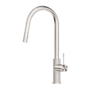 OPAL PULL OUT SINK MIXER WITH VEGIE SPRAY FUNCTION BRUSHED NICKEL (NR251908BN)