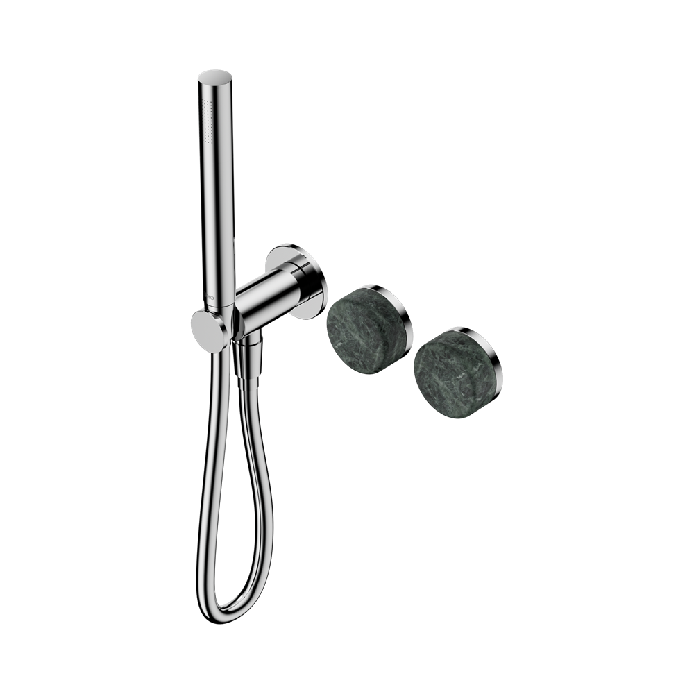 SERENITY PROGRESSIVE SHOWER SYSTEM WITH VERDE ALPI HANDLE AND SLIM SHOWER CHROME (24E020CH)