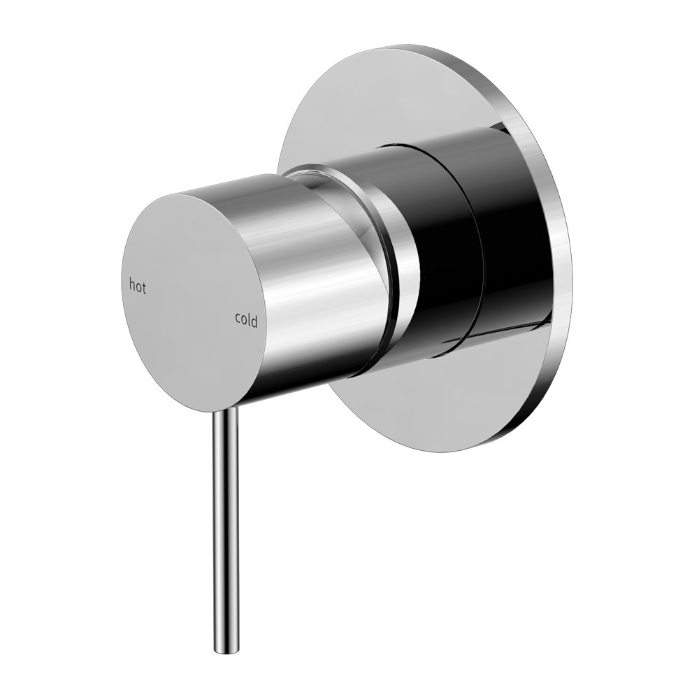 MECCA SHOWER MIXER 80MM PLATE CHROME (NR221911CH)
