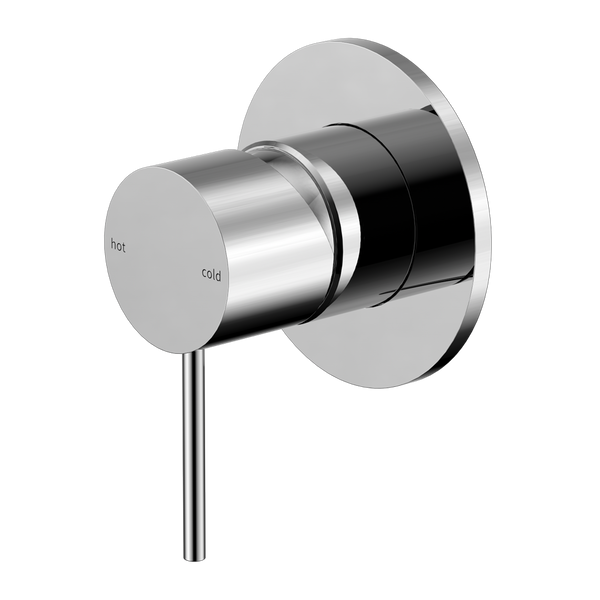 MECCA SHOWER MIXER 80MM PLATE CHROME (NR221911CH)