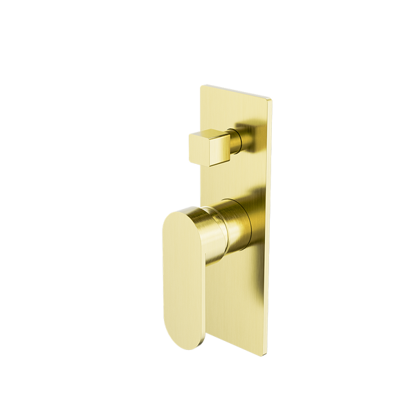 ECCO SHOWER MIXER WITH DIVERTOR Brushed Gold (NR301311ABG)