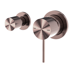 MECCA SHOWER MIXER WITH HORIZONTAL 2 WAY DIVERTOR BRUSHED BRONZE (NR221911UBZ)