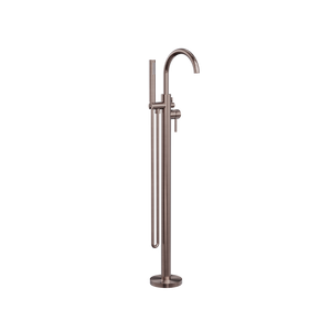 MECCA ROUND FREESTANDING MIXER WITH HAND SHOWER BRUSHED BRONZE (NR210903aBZ)