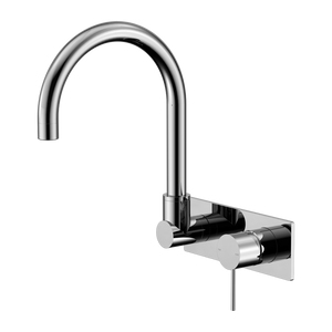 MECCA WALL BASIN/BATH MIXER SWIVEL SPOUT CHROME (NR221910QCH)