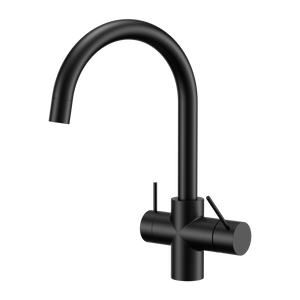Mecca 3 Way Filtered Mixer Tap Matte Black (NR221907eMB)