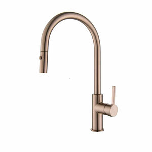 ZENMO Mixer Taps WT 4088CC  KENZO Pull out Sink Mixer in Champagne Copper