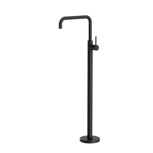 MECCA FREESTANDING BATH MIXER SQUARE SHAPE MATTE BLACK (NR221903bMB)