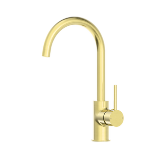 DOLCE KITCHEN MIXER GOOSENECK BRUSHED GOLD (NR250807BG)