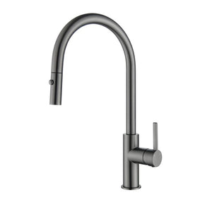 WT 4088GM  KENZO Pull out Sink Mixer in Gun Metal