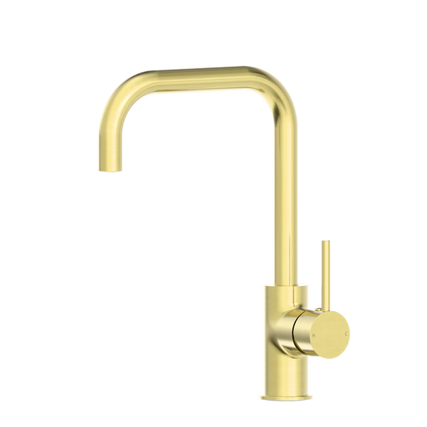 DOLCE KITCHEN MIXER SQUARE SHAPE BRUSHED GOLD (NR250806BG)