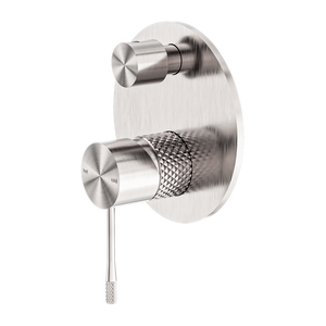 OPAL SHOWER MIXER WITH DIVERTOR BRUSHED NICKEL (NR251909aBN)