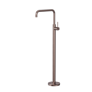 MECCA FREESTANDING BATH MIXER SQUARE SHAPE BRUSHED BRONZE (NR221903bBZ)