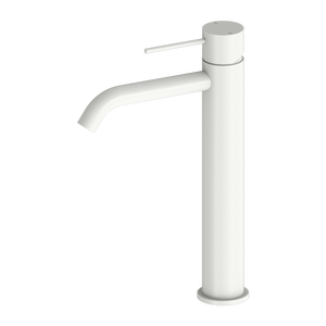 MECCA TALL BASIN MIXER MATTE WHITE (NR221901aMW)