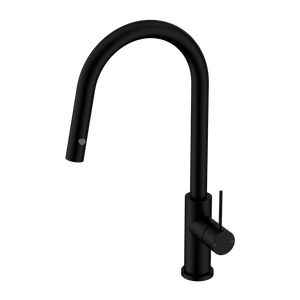 MECCA PULL OUT SINK MIXER WITH VEGIE SPRAY FUNCTION MATTE BLACK (NR221908MB)