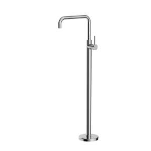 MECCA FREESTANDING BATH MIXER SQUARE SHAPE CHROME (NR221903bCH)