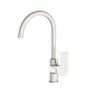 BIANCA KITCHEN MIXER GOOSENECK SPOUT BRUSHED NICKEL (NR321506BN)