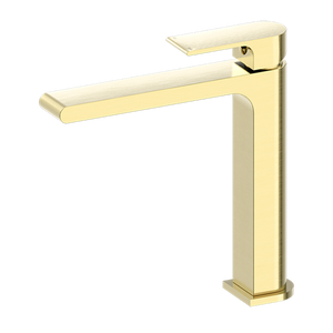 BIANCA MID TALL BASIN MIXER BRUSHED GOLD (NR321501DBG)