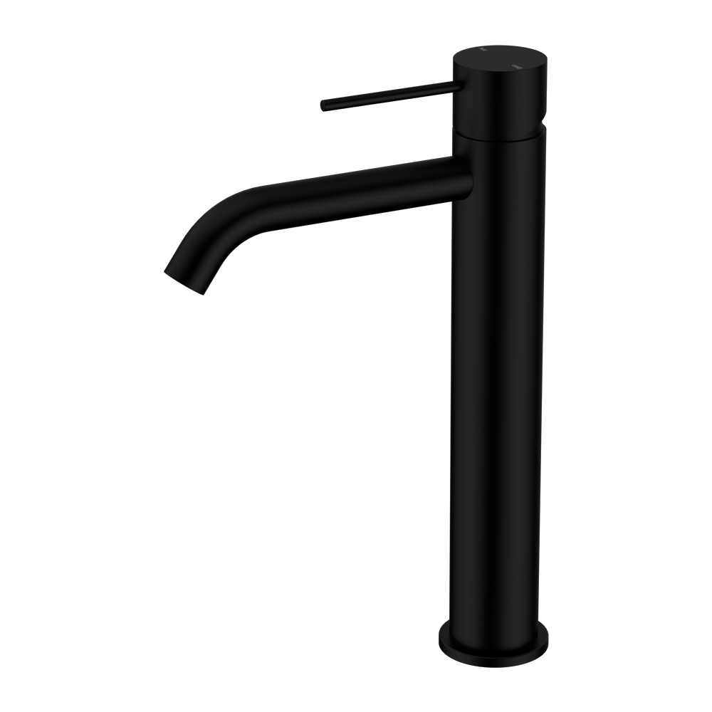 MECCA TALL BASIN MIXER MATTE BLACK (NR221901aMB)