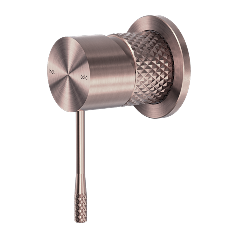 OPAL SHOWER MIXER 60MM PLATE BRUSHED BRONZE (NR251909HBZ)