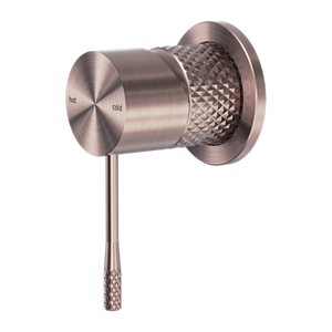 OPAL SHOWER MIXER 60MM PLATE BRUSHED BRONZE (NR251909HBZ)
