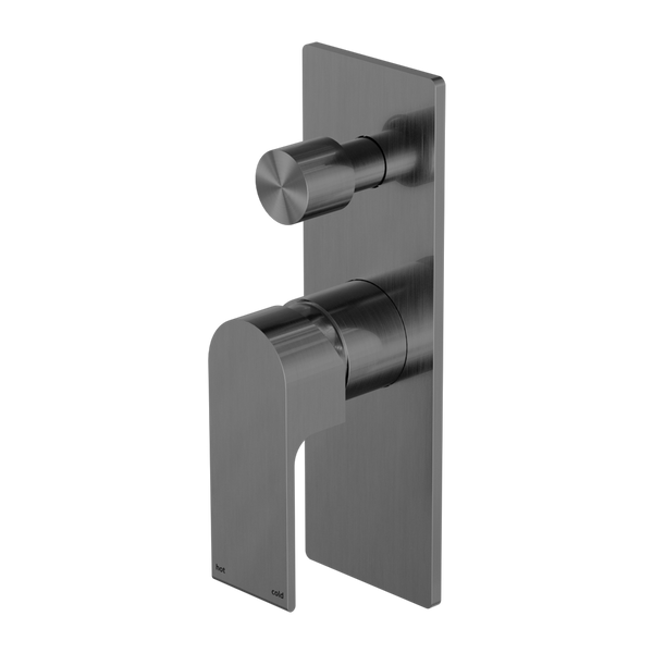 BIANCA SHOWER MIXER WITH DIVERTOR GUN METAL (NR321511AGM)