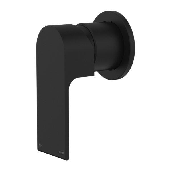 BIANCA SHOWER MIXER 60MM PLATE MATTE BLACK (NR321511HMB)