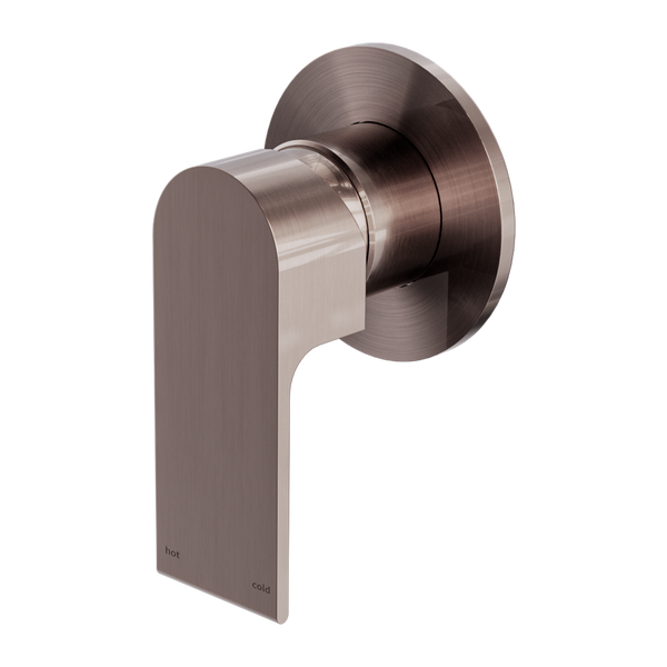 Bianca Shower Mixer 80mm Plate Brushed Bronze (NR321511dBZ)