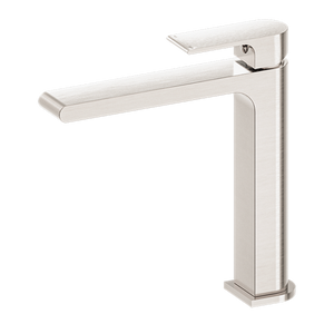 BIANCA MID TALL BASIN MIXER BRUSHED NICKEL (NR321501DBN)